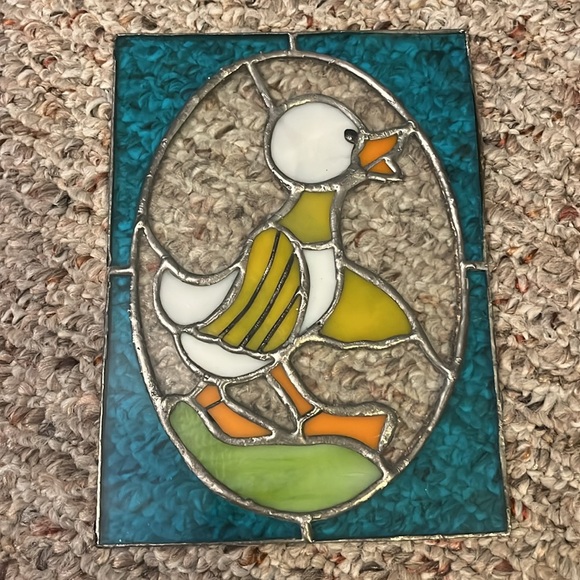 Duck and Bear Stained Glass Pictures - Picture 6 of 10